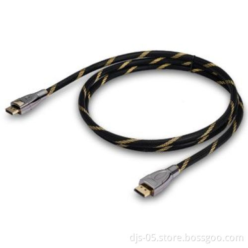 Metal DisplayPort Cable, Male-to-male, Supports One Lane, One Direction, and Four-line Connection